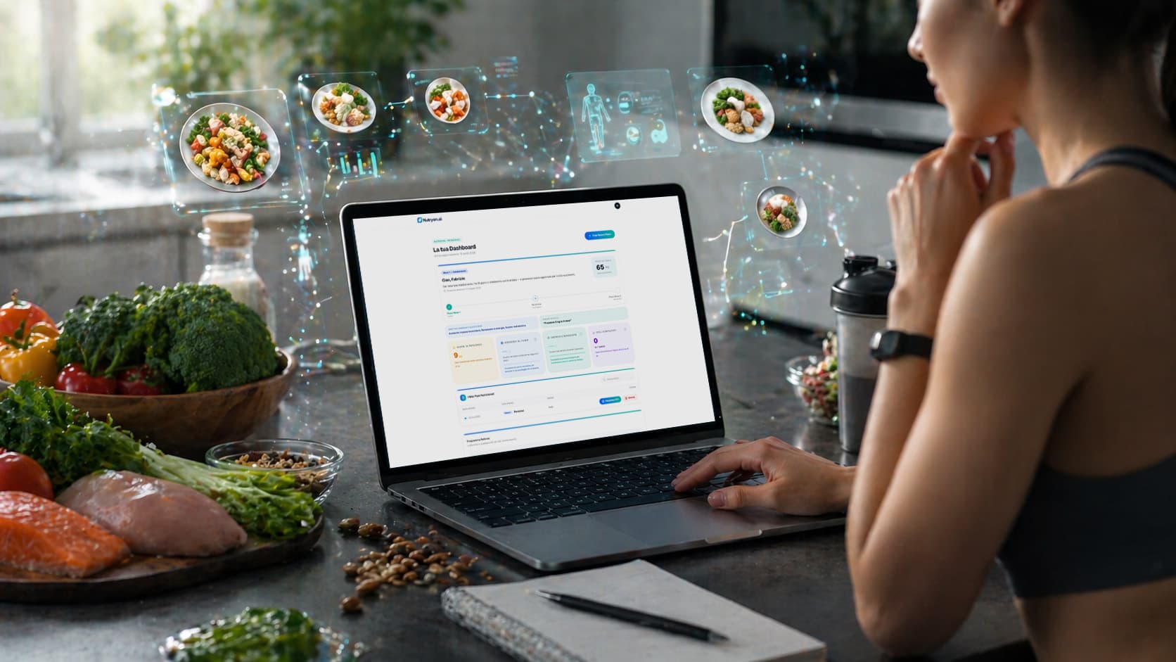 Piano nutrizionale AI personalizzato: come funziona davvero e cosa cambia rispetto ai piani generici